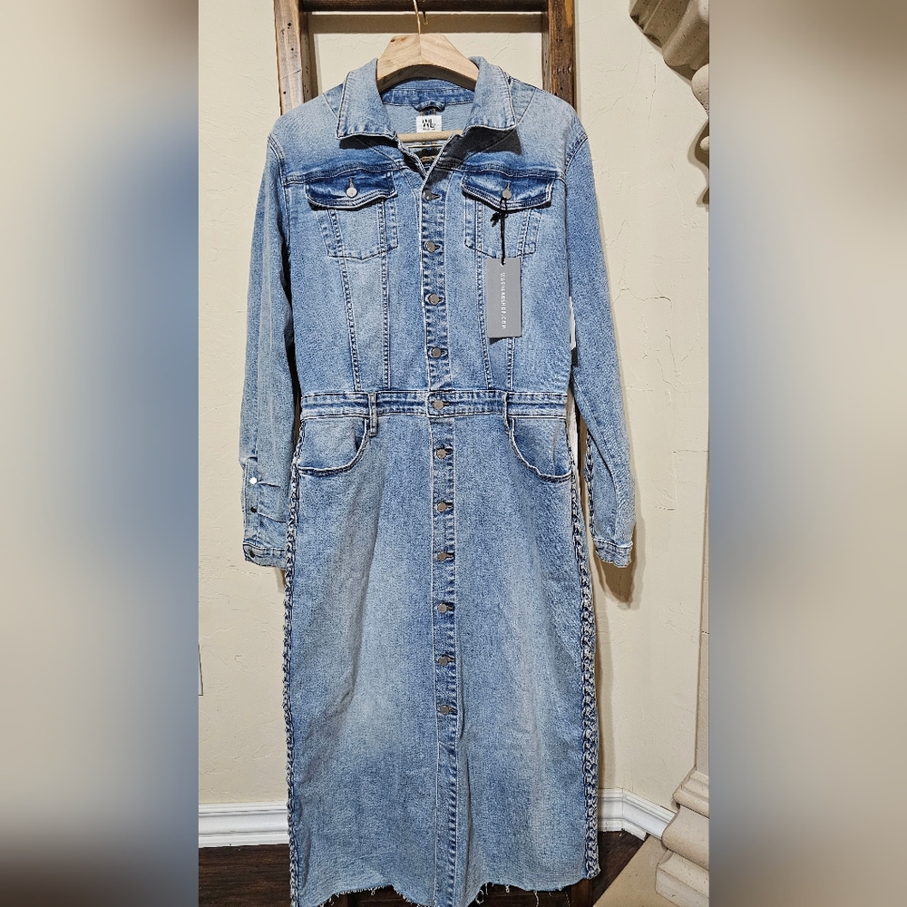 Wash Lab Piece Denim Dress